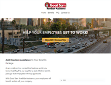 Tablet Screenshot of employeeroadside.com